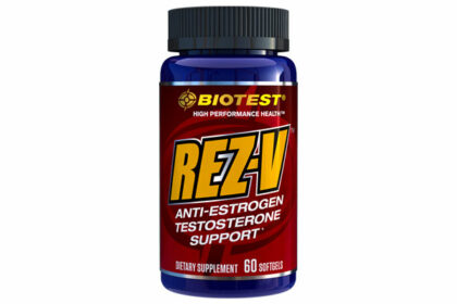 Rez-V Anti-Estrogen Testosterone support - 60 Softgels